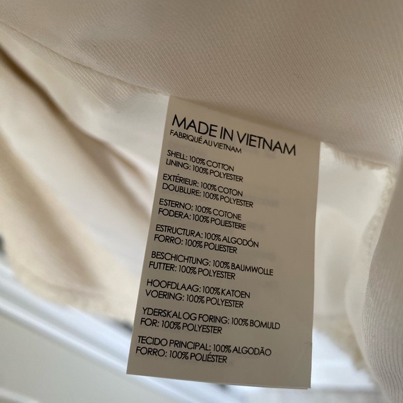 Club Monaco Fringe Tweed Blazer - Picture 6 of 6